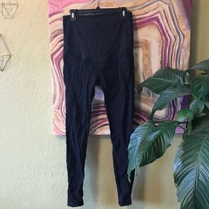 H&M maternity dark leggings sz8